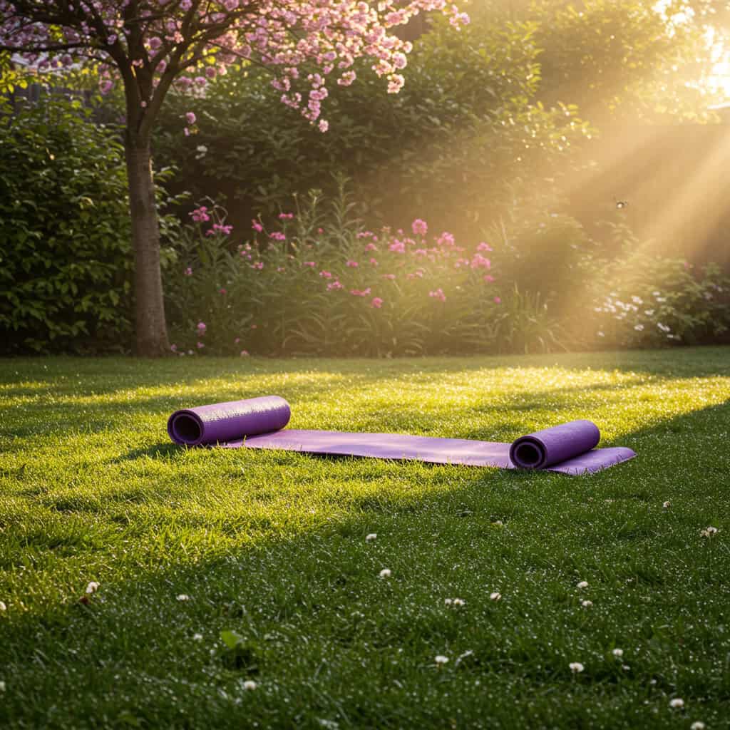 9. Try Backyard Yoga or Meditation