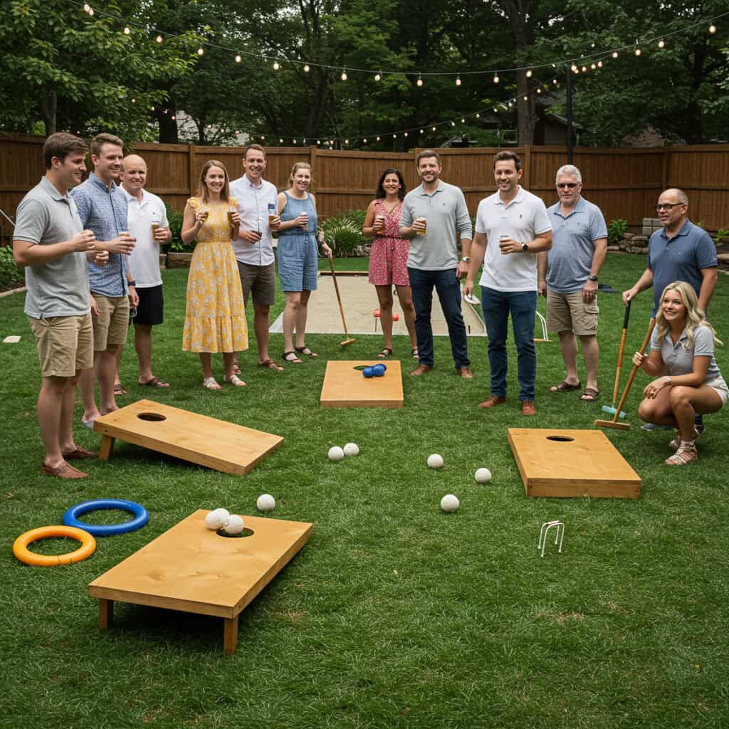 10. Host a Backyard Game Tournament