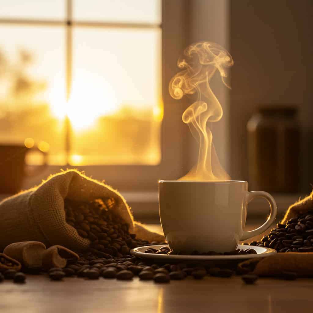 6. Freshly Brewed Coffee