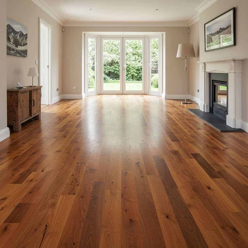 1. Solid Hardwood Flooring