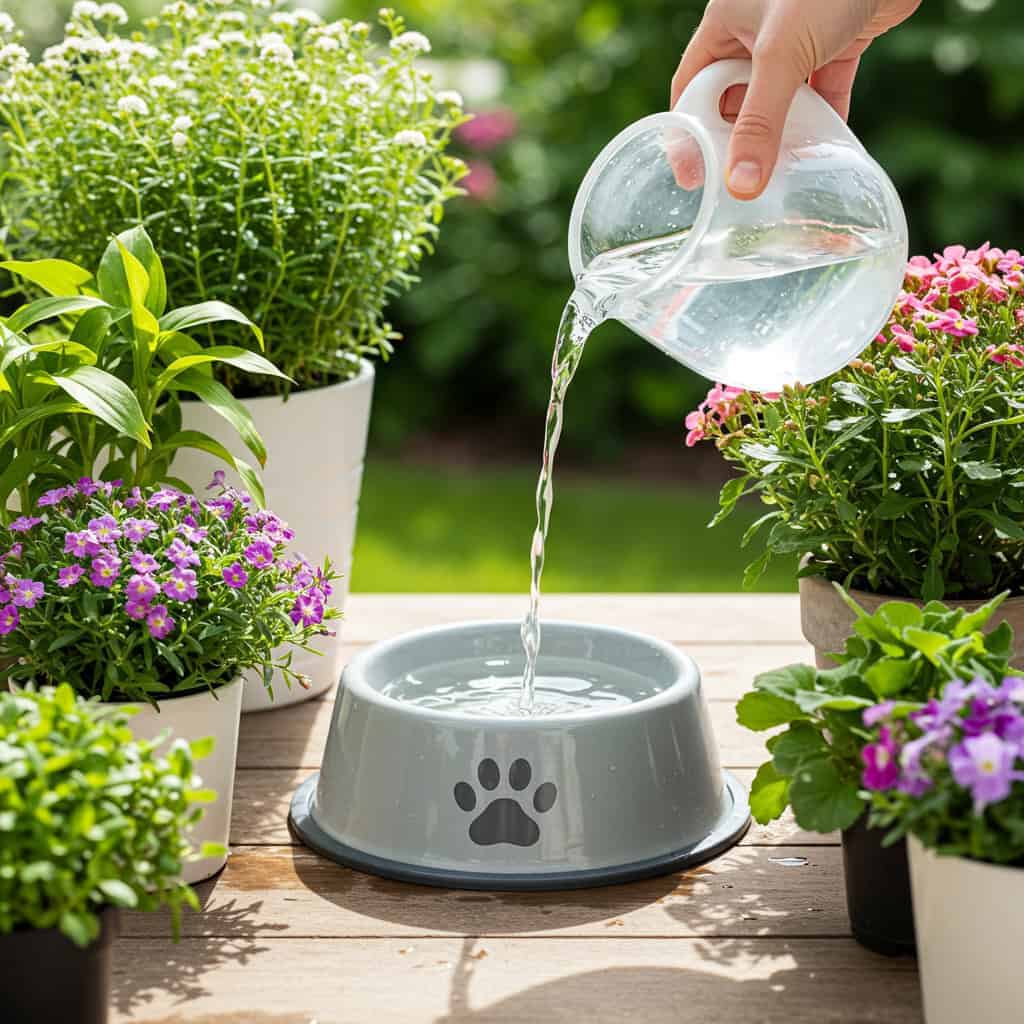 6. Repurpose Pet Water