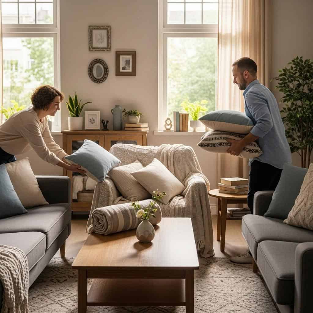 10. Rotating Decorative Items