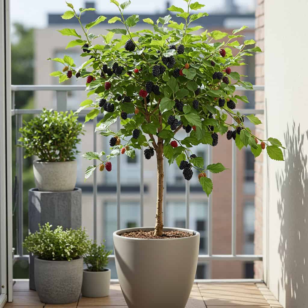 10. Mulberries (Dwarf Varieties)