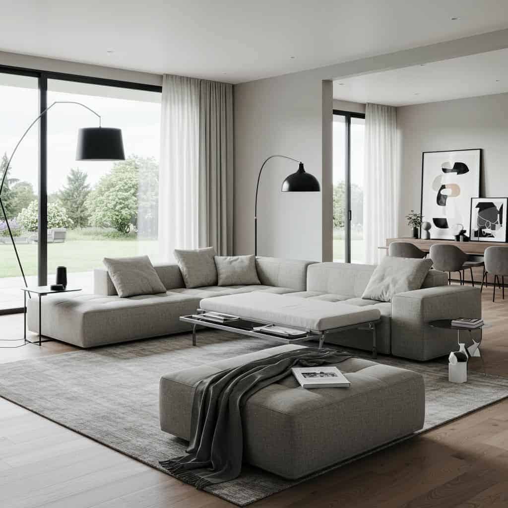 5. Modular Furniture and Flexible Layouts