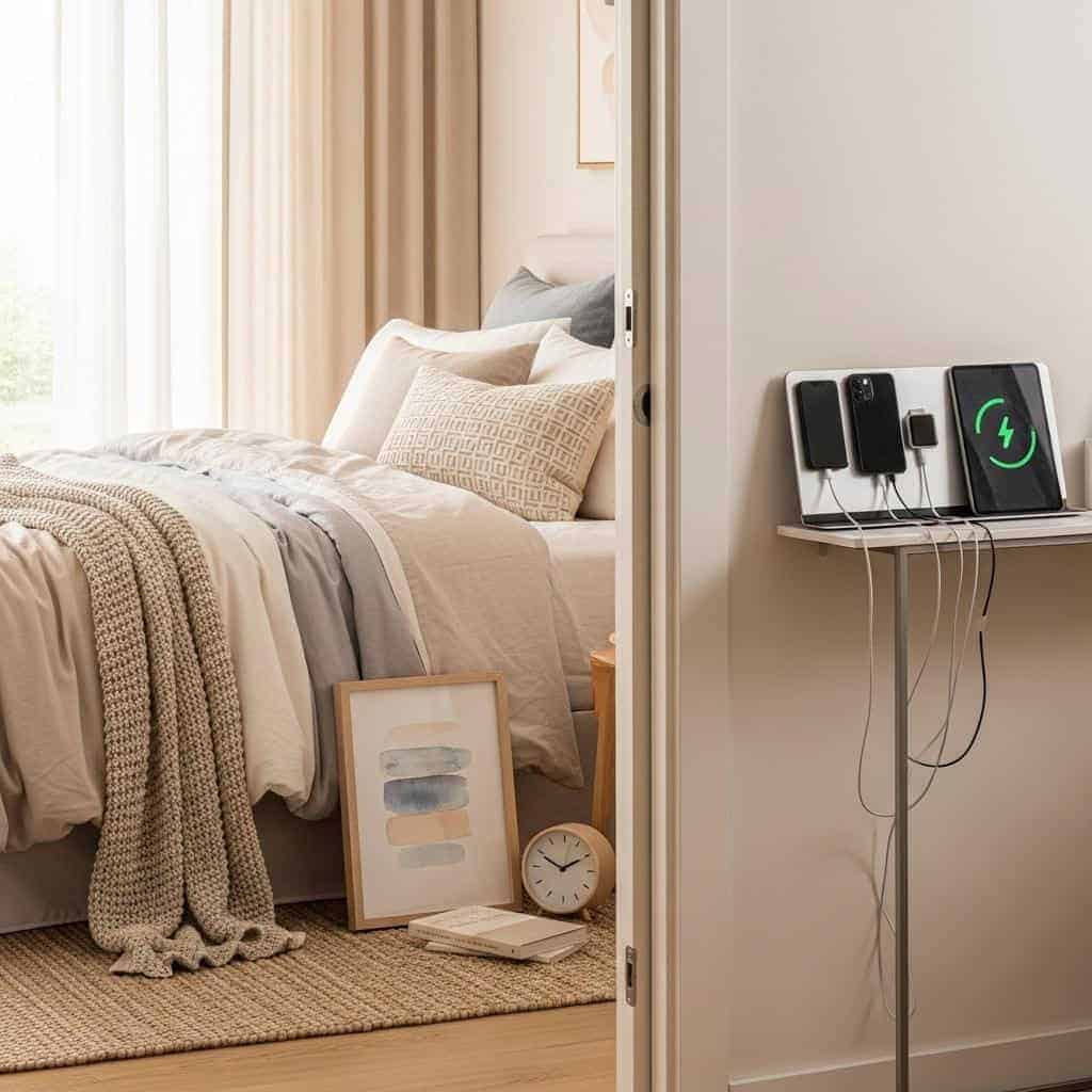 2. Tech-Free Bedrooms