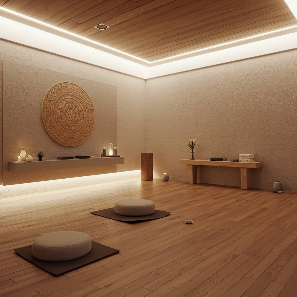 4. Dedicated Meditation Rooms