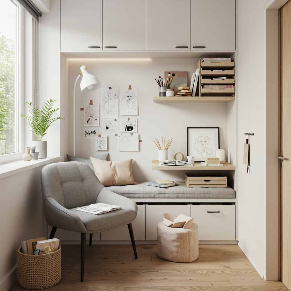 10. Built-in Journaling and Creativity Nooks