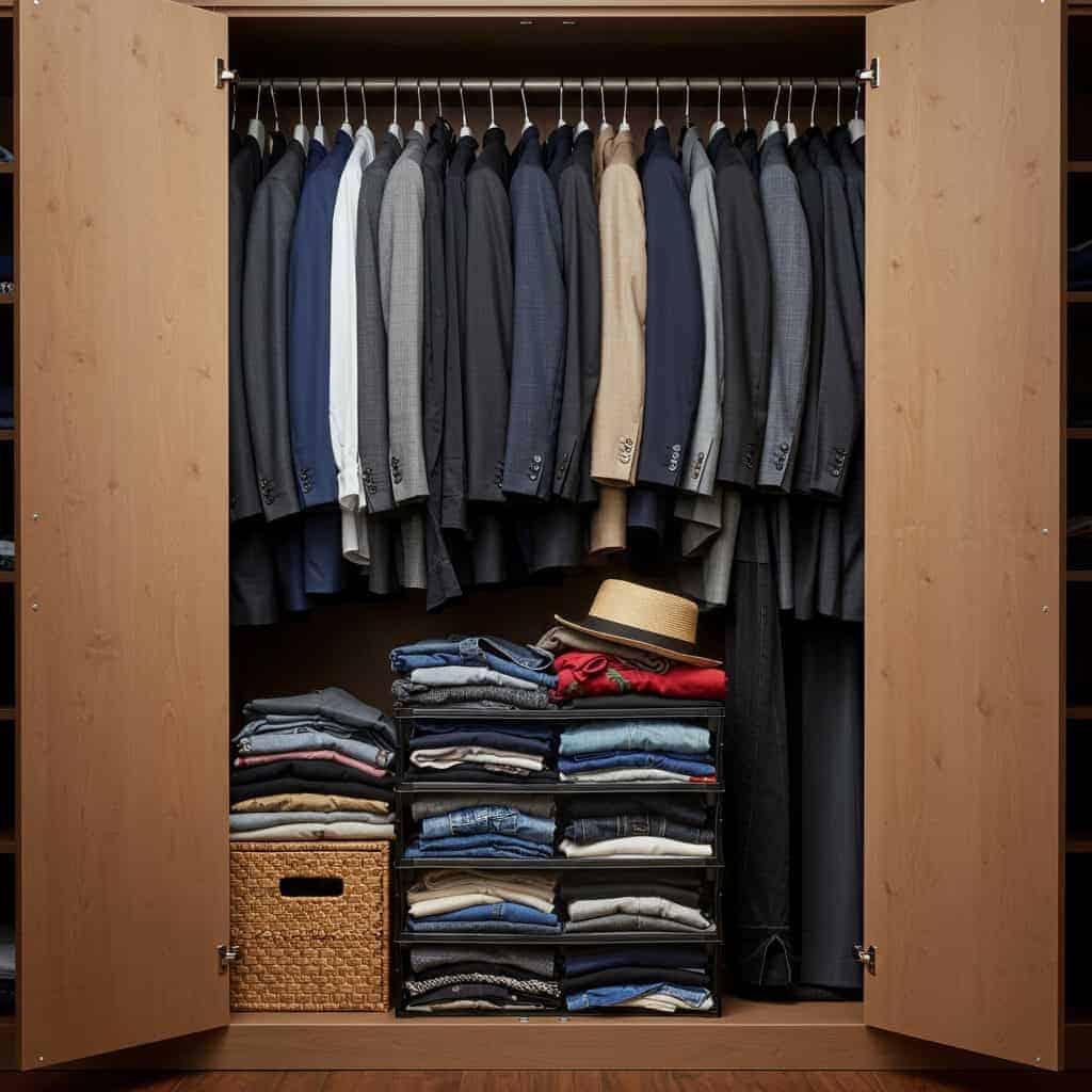 4. Closets Overflowing with Outdated Wardrobes