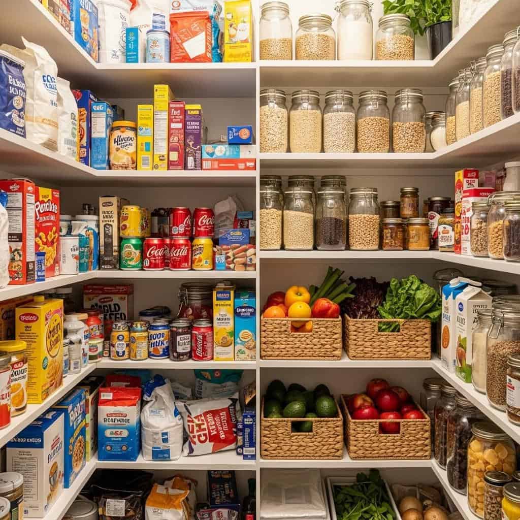 8. Pantry Stocked for a Different Diet