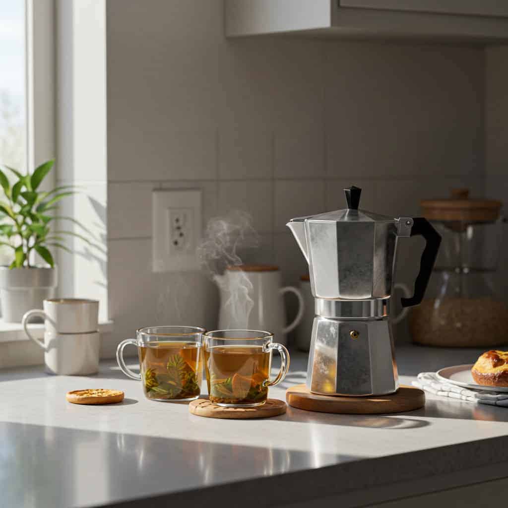 2. The Smell of Freshly Brewed Coffee or Tea