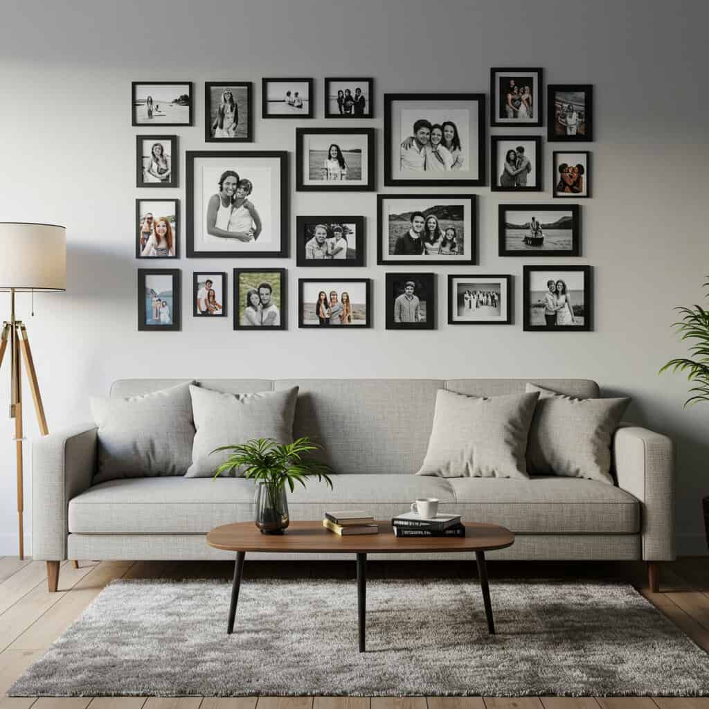 10. Displaying Personal Photos or Art