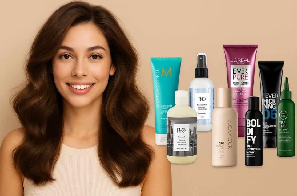 Goodbye Flat Hair! The 10 Best Hair Thickening Products That Actually Work