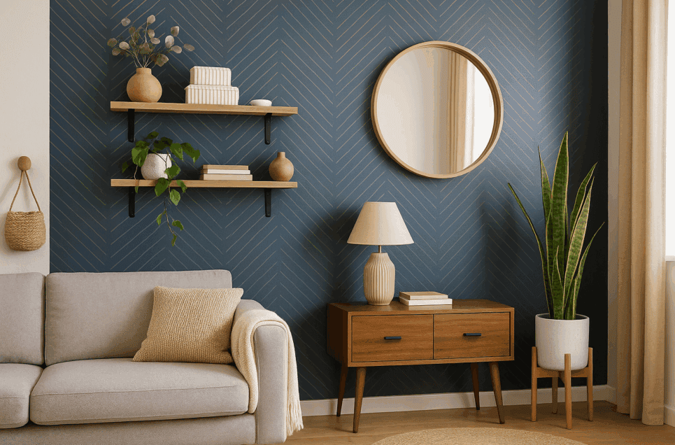 14 Brilliant Ways to Decorate Empty Walls Without Hanging Art