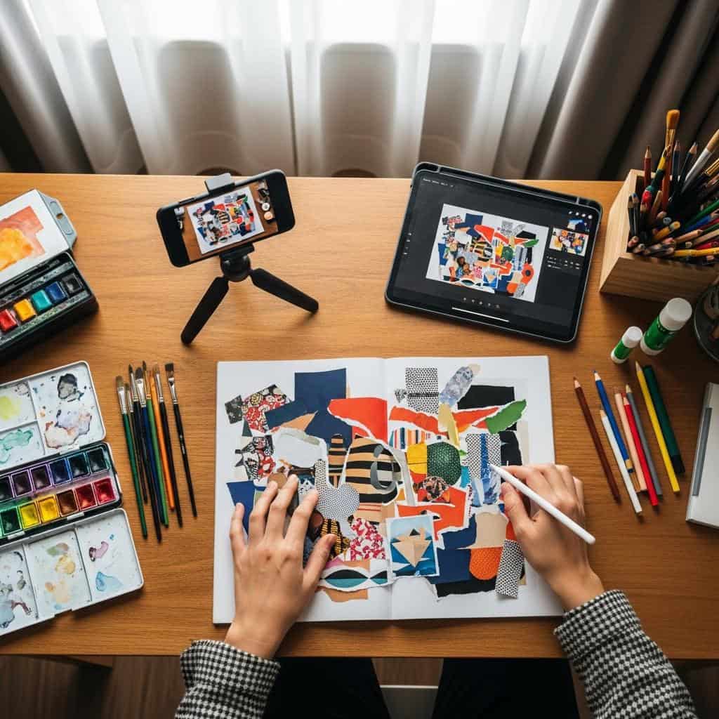 Step 3: Explore Various Mediums and Styles