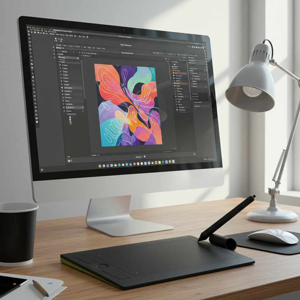 9. Digital Illustration