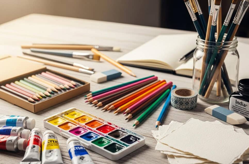 12 Affordable Art Materials Every Beginner Should Own