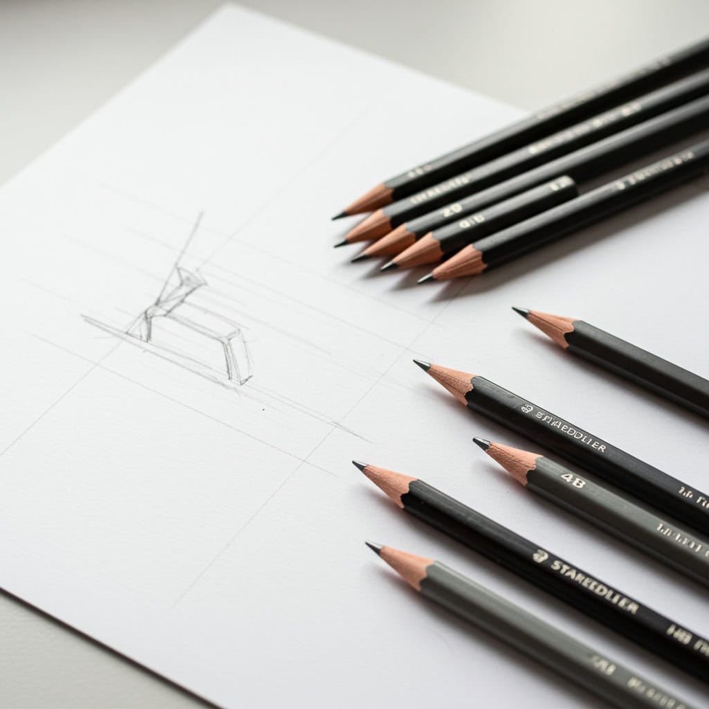 1. Graphite Pencils