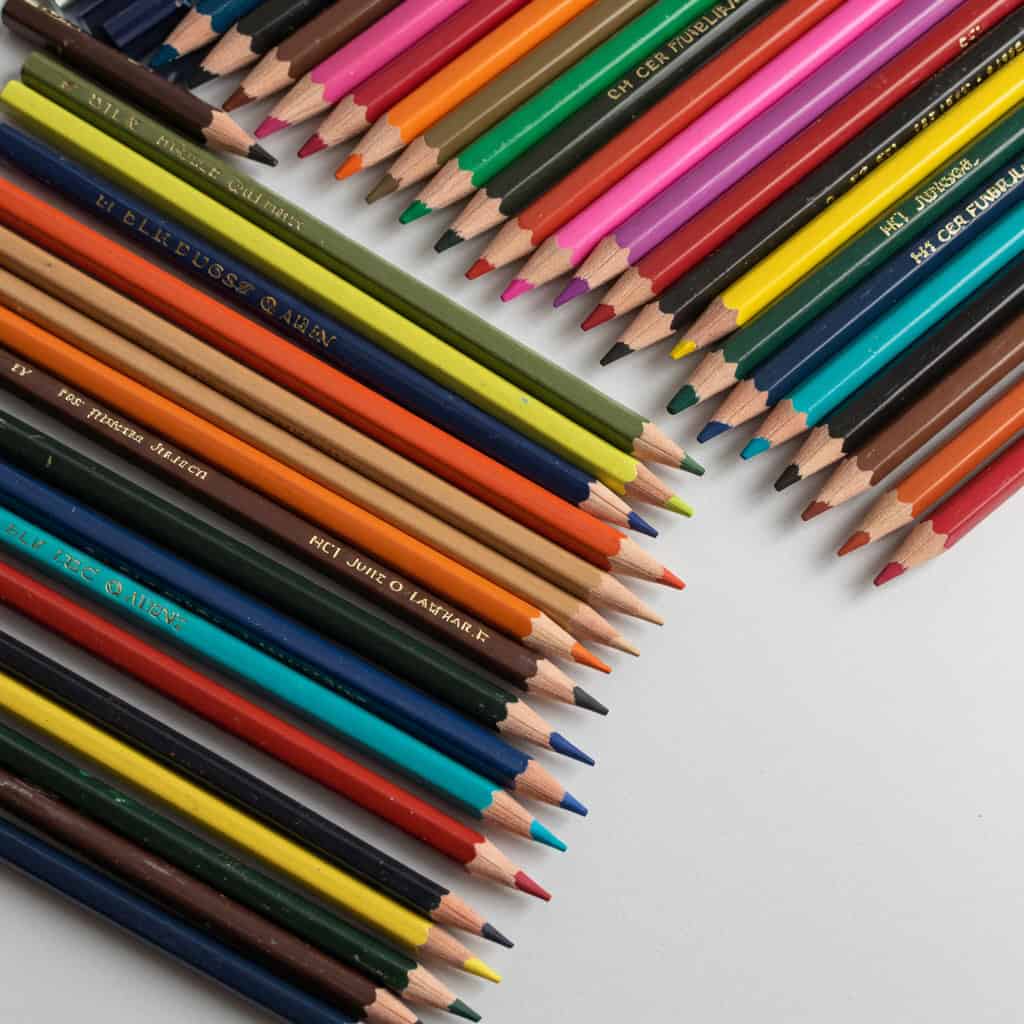 4. Colored Pencils