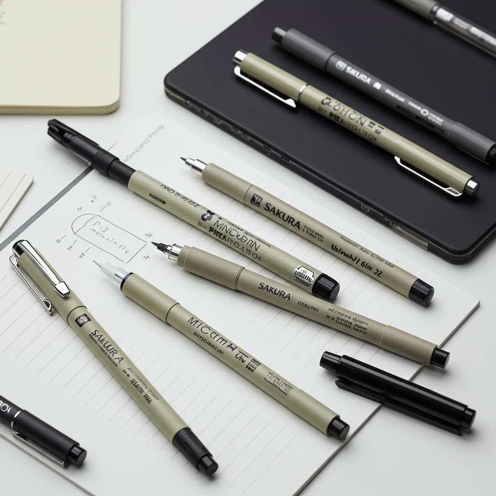 7. Fine Line Ink Pens