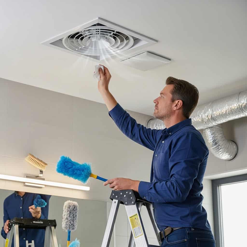 Step 5: Maintain Your Bathroom Ventilation