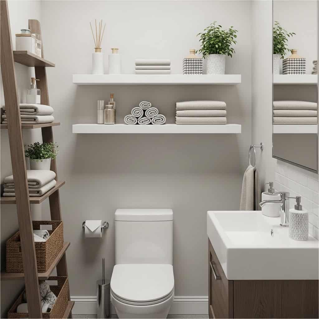 3. Add Open Shelving