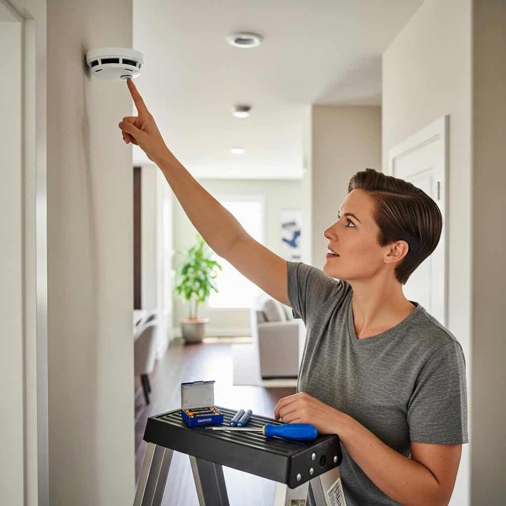 Step 2: Test Smoke and Carbon Monoxide Detectors